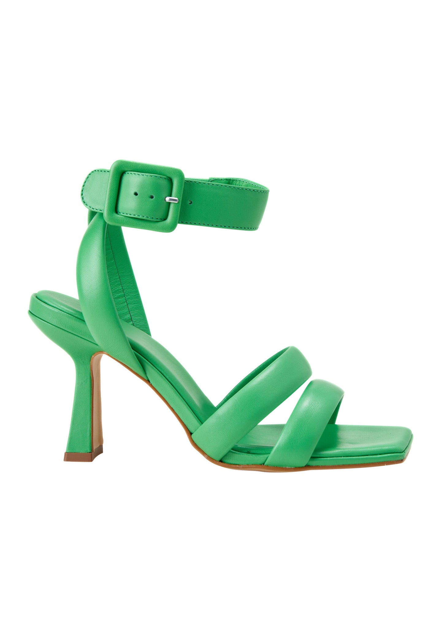 Uvaia WOMENS Leather 8cm HEELED SANDALS