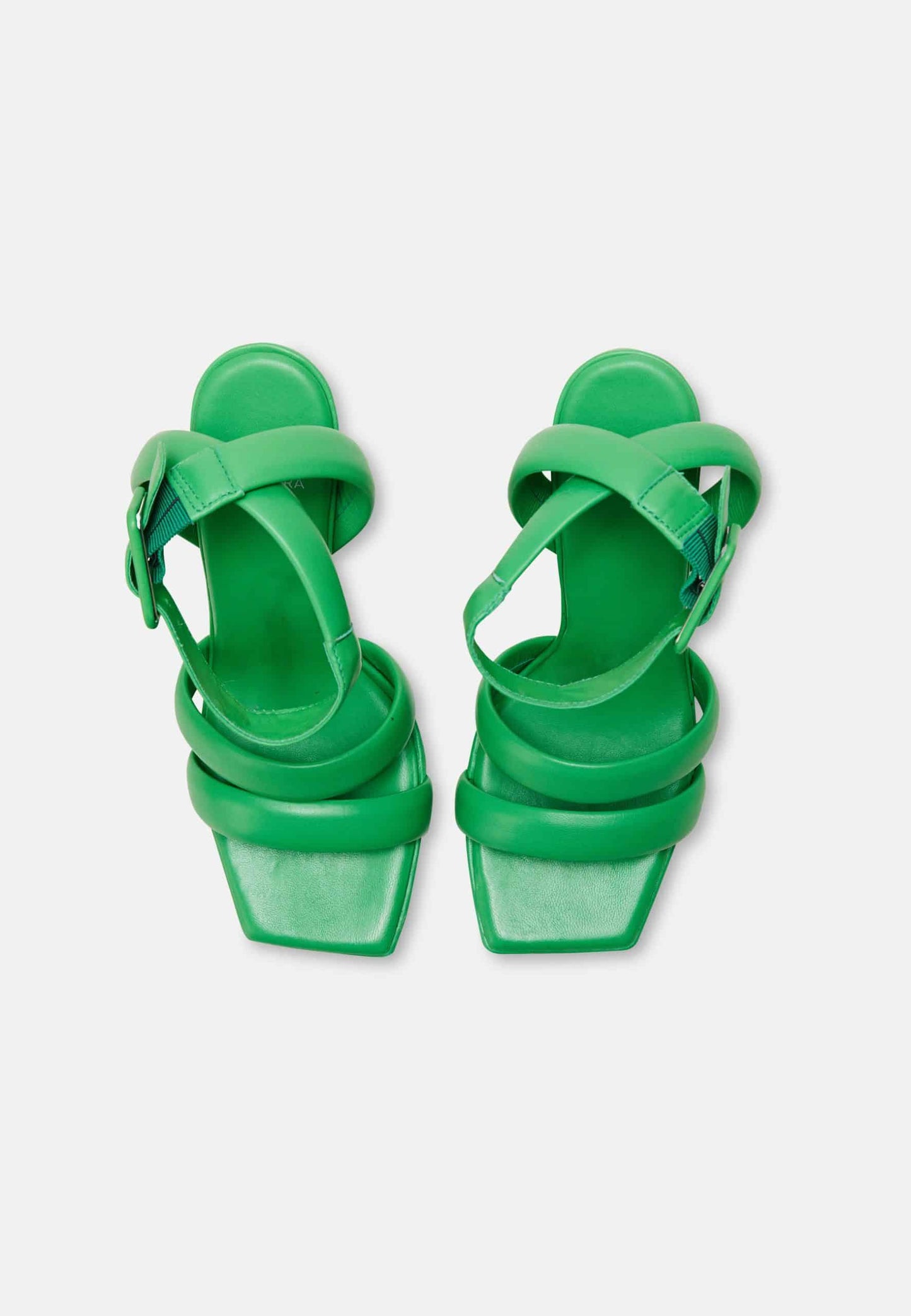 Uvaia WOMENS Leather 8cm HEELED SANDALS