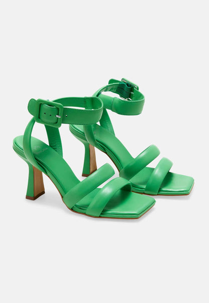 Uvaia WOMENS Leather 8cm HEELED SANDALS