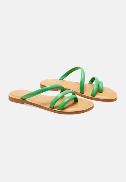 Mangará Cocao Leather Slippers