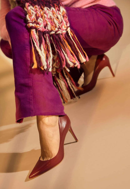 Mangará Beri Leather Pumps - 8.7cm High Heel